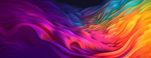 Fototapeta premium Abstract Vibrant Colors Background