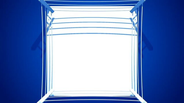 Boxing Ring 90 Degree Pivoting Shot