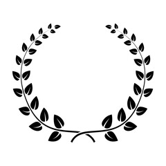 abstract floral frame