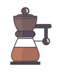 Coffee cup maker, icon