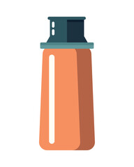 metal bottle, kitchen utensil icon