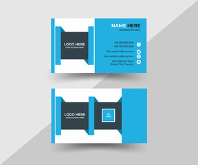 Modern business card template