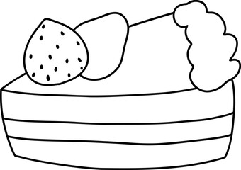 chocolate cake, chocolate lovers, chocolate world element Illustration