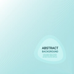 Abstract vector blue background in curve style.
