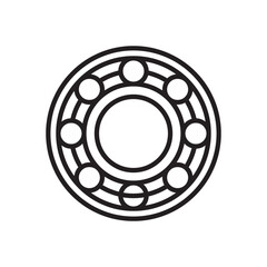 Bearing icon vector design templates simple and modern