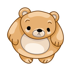 Teddy Bear Toy Sticker