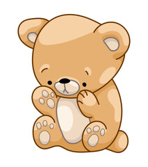 Teddy Bear Toy Sticker