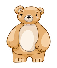 Obraz na płótnie Canvas Teddy Bear Toy Sticker