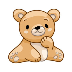 Teddy Bear Toy Sticker