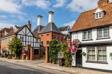The original Malthouse for Brakspears Brewery in Henley-on-Thames, Oxfordshire