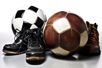 soccer tools and equipment photography