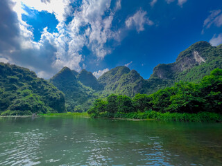Trang An River Ninh Minh and Bai Dinh Mountain ranges in Vietnam only 3 hours drive from Hanoi....