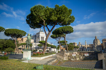 Via dei fori imperiali à Rome