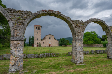 Rocchetta a Volturno. Abbey of S. Vincenzo al Volturno