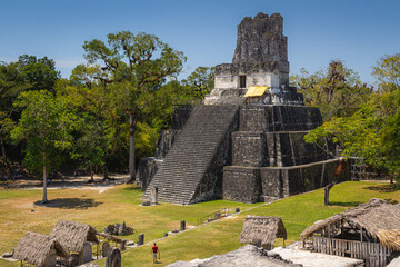 In the ruins of Tikal
