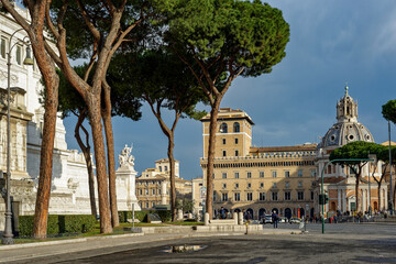 Fototapeta premium Piazza Venezia à Rome