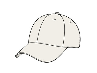 baseball cap vector illustration
