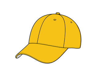 Fototapeta premium baseball cap isolated on white