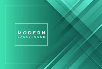 Modern background .geometric style, bright green dark green gradation, slash effect, abstract eps 10
