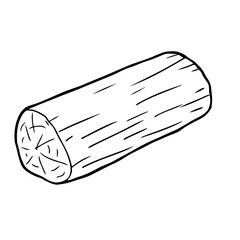 timber sketch illustration