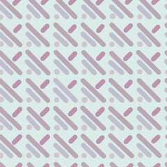 Seamless hand drawn pattern. Various shapes and doodle objects. Abstract contemporary modern trendy vector illustration.