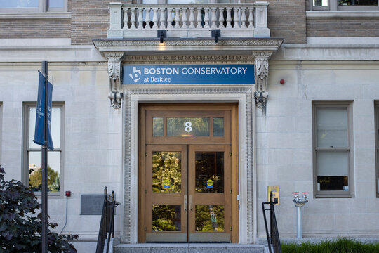 Boston, MA, USA - June 30, 2022: Boston Conservatory At Berkeley, A Private Performing Arts Conservatory On The Campus Of The Berklee College Of Music, In Boston, Massachusetts.