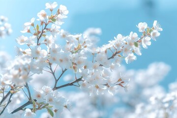 Obraz premium Cherry blossoms, generative ai