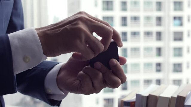 Guy in a suit proposing to his girlfriend