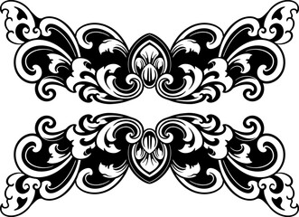 ornaament pattern frame line art
