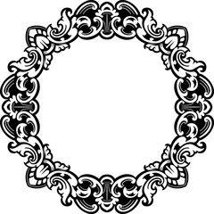 ornaament pattern frame line art