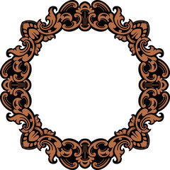 ornament pattern frame decoration element