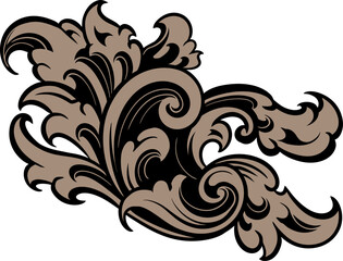 ornament pattern frame decoration element