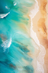 Fototapeta premium A serene beach - Abstract Beachscape