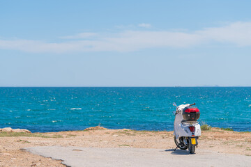 Travel to the seaside / Vacation on the motocycle