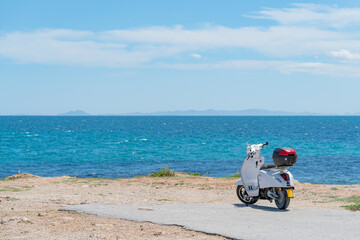 Travel to the seaside / Vacation on the motocycle
