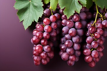 Fototapeta premium 葡萄の背景素材 with generative ai