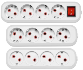 socket bar set isolated