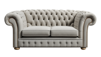 Isolated couch on transparent background