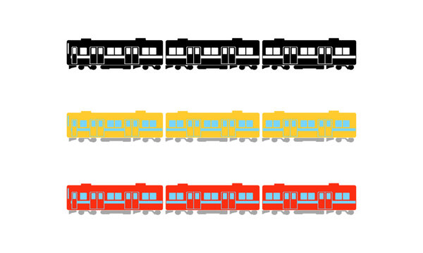 電車のイラスト