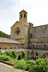 Fototapeta na wymiar Abbaye de Fontfroide - Aude