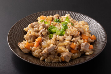豚肉のガーリックライス