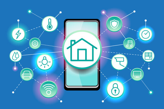 Internet of things (IoT) smart connection and control device in network of industry, resident and vehicle