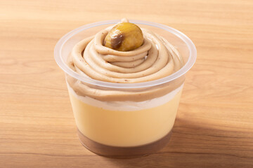 モンブランプリン