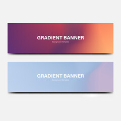 Naklejka na ściany i meble header banner abstract gradient background