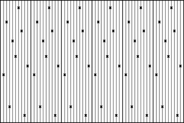 Elegant trellis of pattern. Design of vertical stripe black on white background. Design print for illustration, texture, textile, wallpaper, background. Set 9