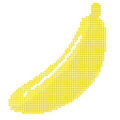 pixel banana