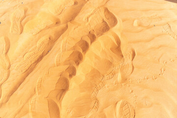 Fototapeta premium Desert sands outside of Al Ain in Abu Dhabi (UAE)