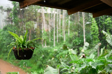 Pang Ung Maehongson Lake and mountain