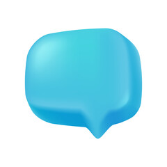 3d speech bubbles social media chat message box dialogue sign