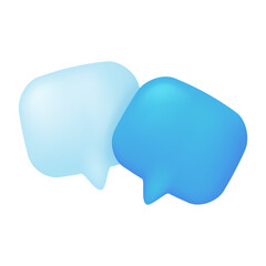 3D text box. Speech bubble dialogue comic style.